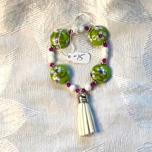 Spring flower bracelet
